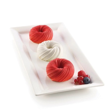 Moule silicone Intreccio x 6
