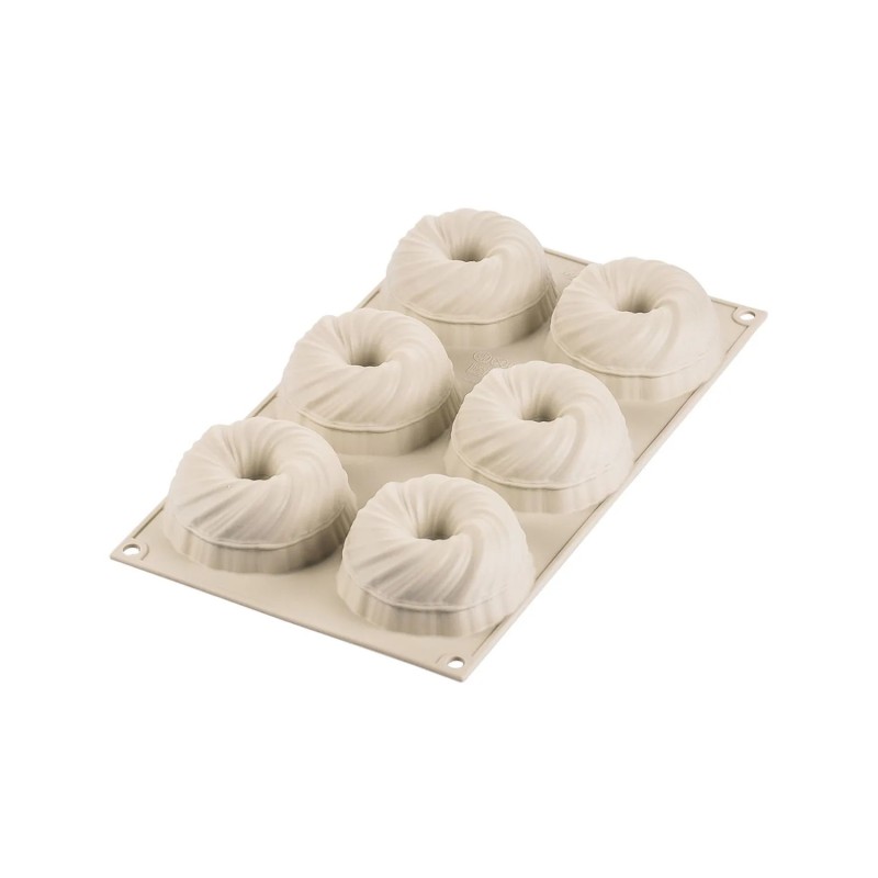 Moule silicone Intreccio x 6