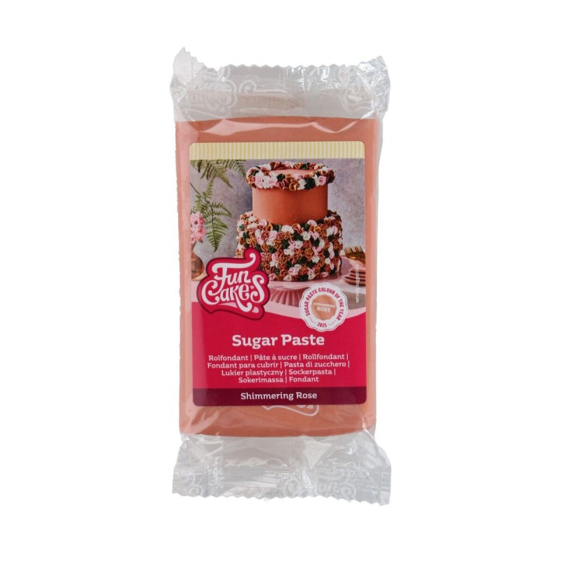 Pâte à sucre 250 gr Funcakes coloris au choix