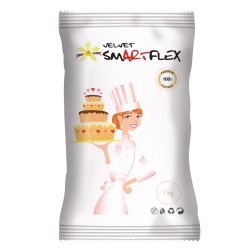 Pâte a sucre 1kg Smartflex coloris au choix