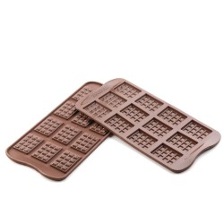 Moule à mini tablettes de chocolat