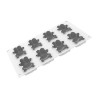 Moule silicone Teddy Bear x 8