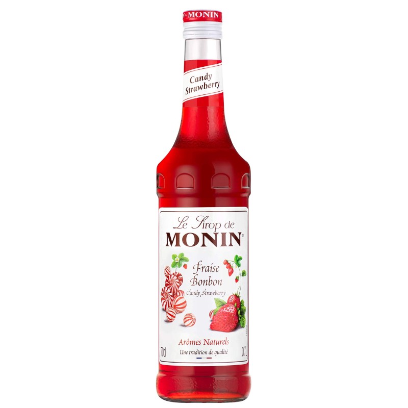 Sirop fraise bonbons Monin – Pour pâtisserie, desserts et boissons maison