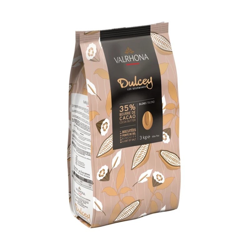 Chocolat blond Dulcey 35% - Valrhona | Pâtiss & Vous