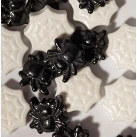 Sprinkle Charms Halloween PME – Décors sucrés Bloody Eyes, Citrouilles, Araignées pour pâtisserie créative