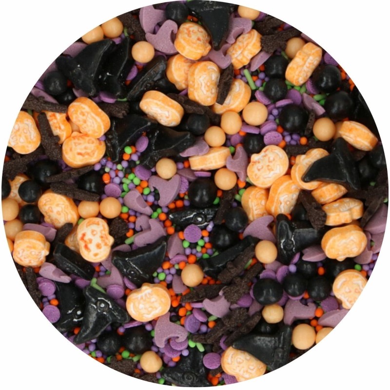 Sprinkles comestibles Halloween FunCakes Faboolous – Décorations gâteaux, cupcakes et biscuits