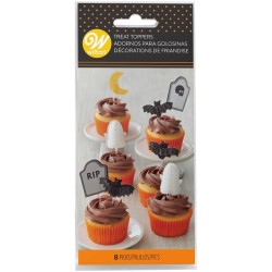 Décorations de cupcakes et gâteaux effrayantes
