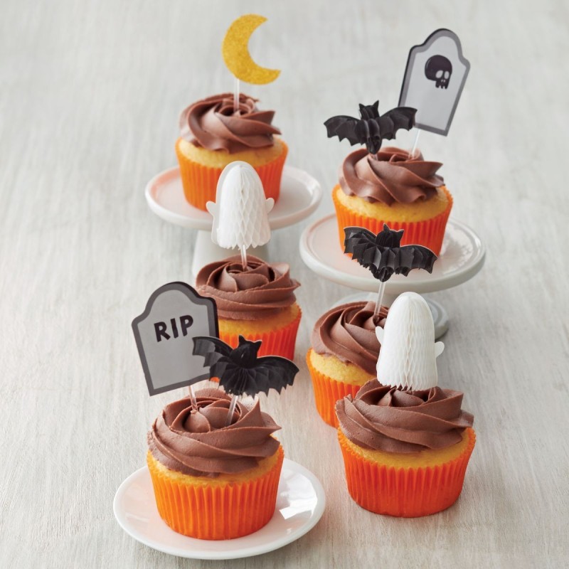 Décorations de cupcakes et gâteaux effrayantes
