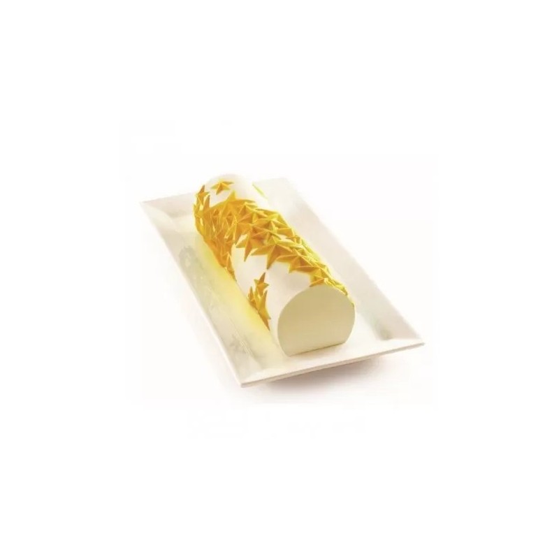 Moule silicone professionnel pour bûche de Noël originale