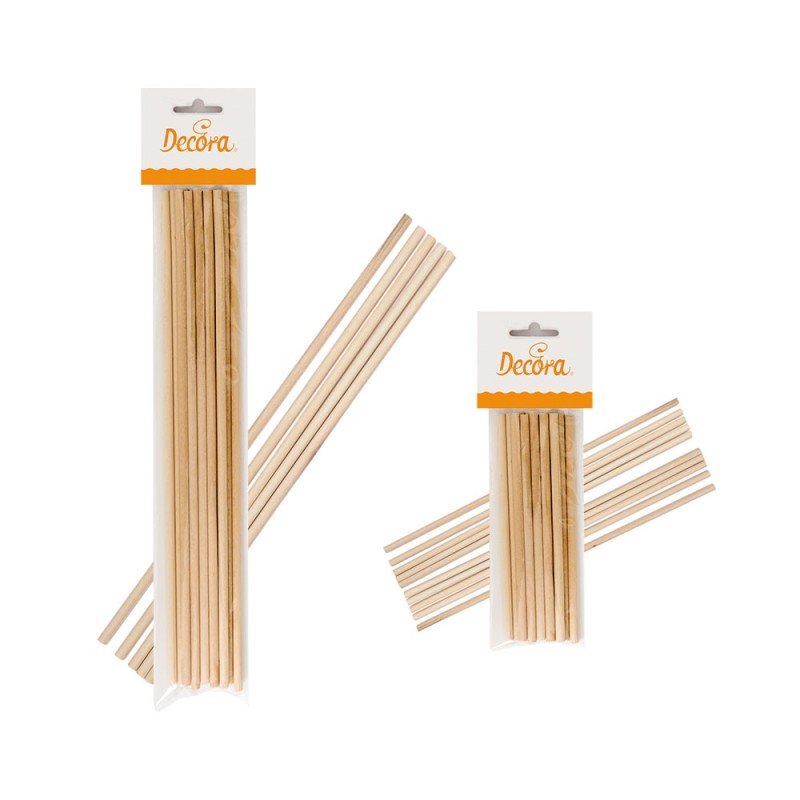 Dowels bois 30 cm pour gâteau - Decora | Pâtiss & Vous