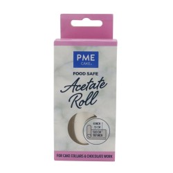 Rouleau acétate alimentaire pour entremets, bûches et chocolats
