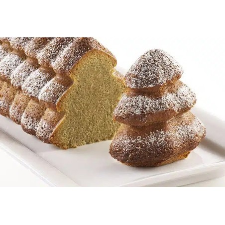 Moule silicone professionnel pour bûche de Noël originale