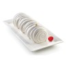 Moule silicone professionnel pour bûche de Noël texturée effet laine
