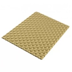 Tapis silicone effet tressé pour bûche de Noël et entremets design