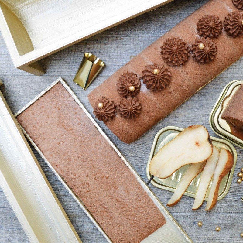 Tapis de cuisson souple pour roulés et desserts de Noël