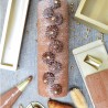 Tapis de cuisson souple pour roulés et desserts de Noël