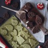 Moule pâtisserie motifs festifs pour sablés, chocolats et décorations gourmandes