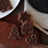 Moule pâtisserie motifs festifs pour sablés, chocolats et décorations gourmandes