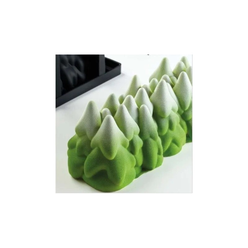 Moule silicone professionnel pour bûches et entremets de Noël