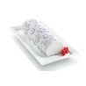 Moule silicone professionnel avec tapis flocons pour bûches et entremets de Noël