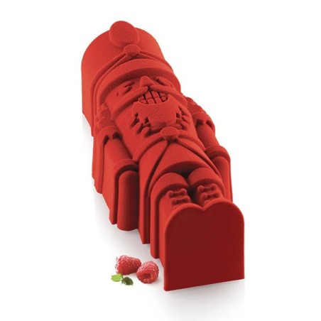 Moule silicone professionnel pour bûches et entremets de Noël