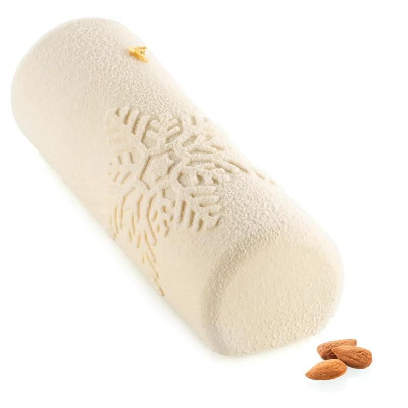 Moule silicone professionnel flocon de neige pour bûches et entremets de Noël