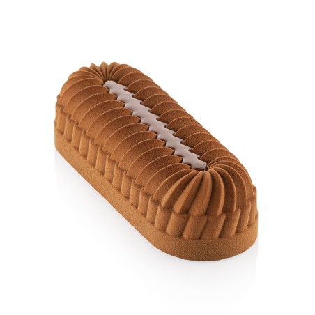 Moule silicone professionnel pour bûches et entremets élégants