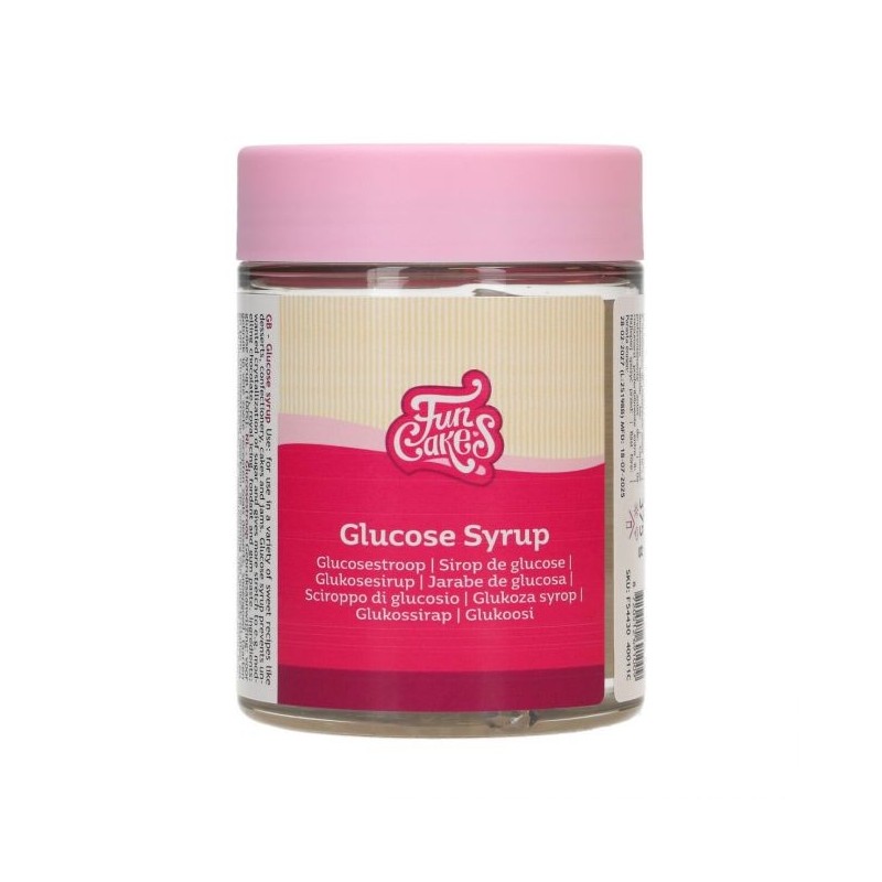 Glucose 375 g FunCakes pour pâtisserie, confiserie, caramel et glaçages professionnels
