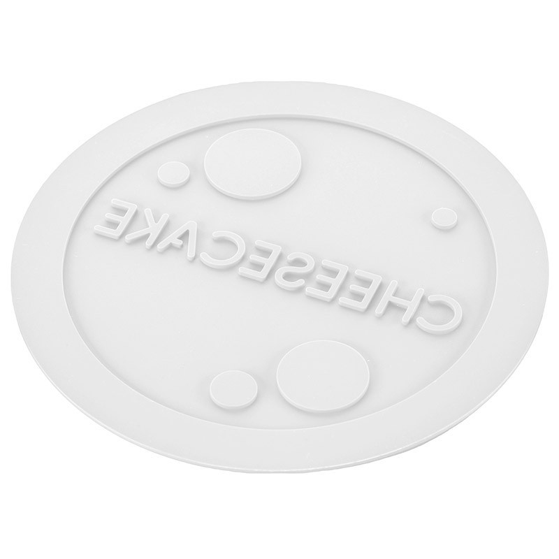 Décor tapis en silicone Cheesecake