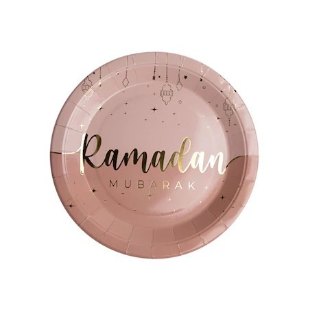 Vaisselle festive pour table d’iftar et buffet pâtisserie