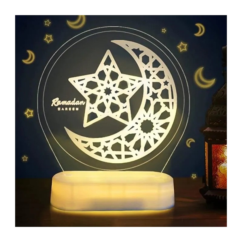 Lumière décorative pour buffet pâtisserie et table d’iftar