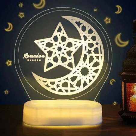 Lumière décorative pour buffet pâtisserie et table d’iftar