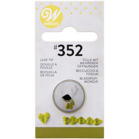 Douille 352 forme feuille pour décoration - Wilton | Pâtiss & Vous