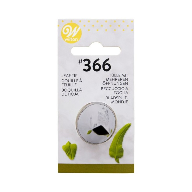 Douille 366 feuille pâtisserie - Wilton | Pâtiss & Vous