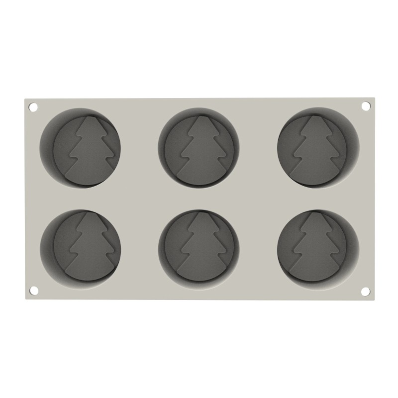 Moule silicone Hiver x 6