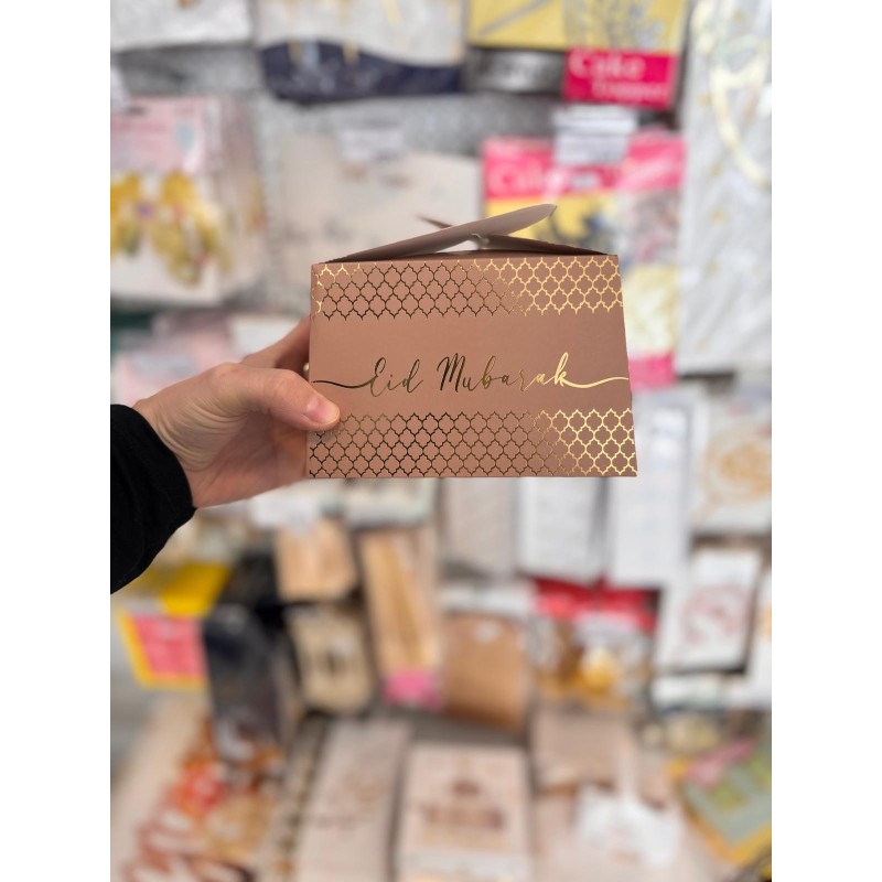 Emballage pâtisserie élégant pour gâteaux et douceurs orientales
