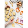 Découpoirs biscuits lapin, œuf et carotte pour sablés décorés et cookies maison