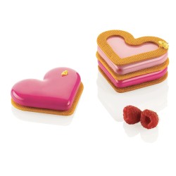 Moule silicone Love Story x 8