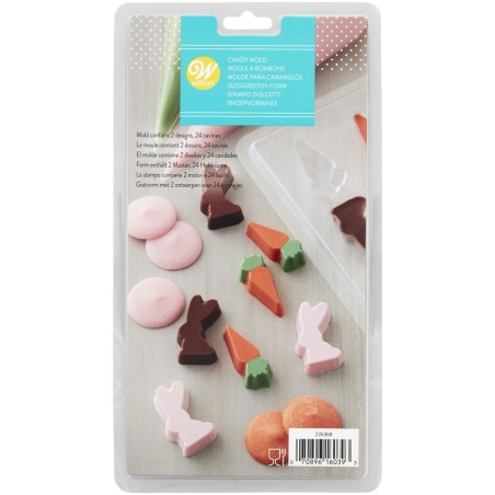 Moule bonbons Pâques pour chocolat, candy melts et pâtisserie