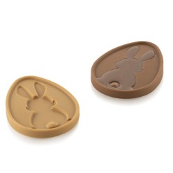Moule silicone Pâques pour tablettes chocolat et décor pâtisserie