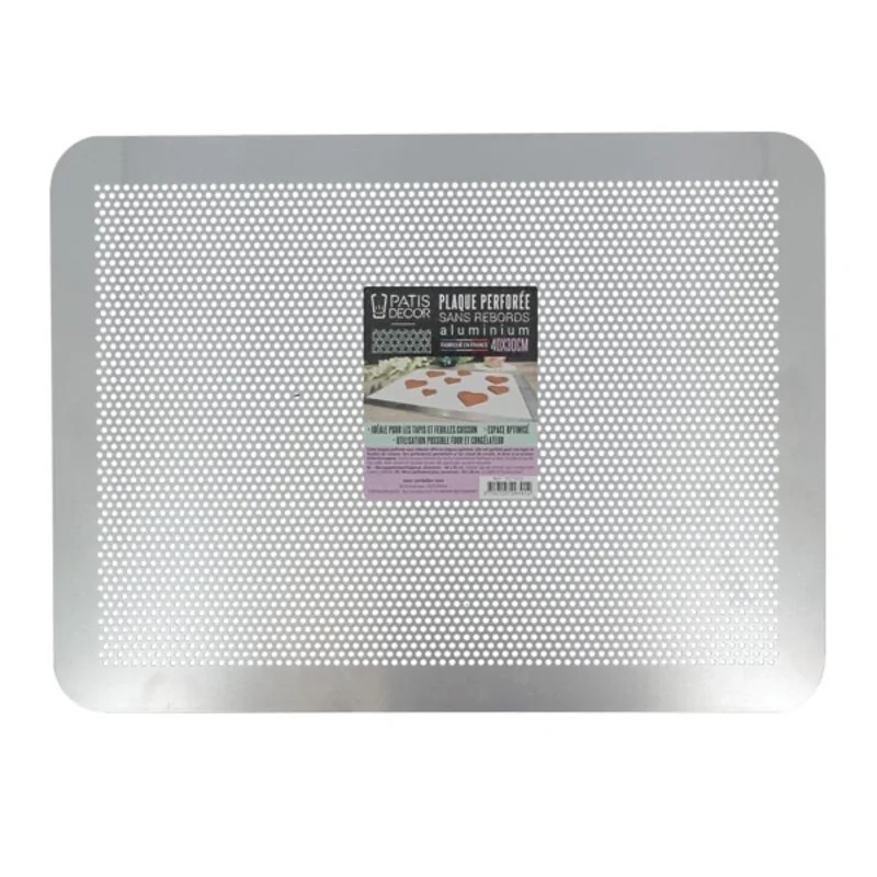 plaque cuisson aluminium pour biscuits et cuisson uniforme