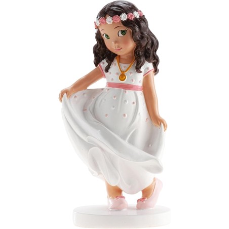 décoration gâteau communion fille et garçon pour pâtisserie festive