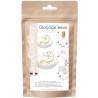 Préparation pour glaçage miroir blanc ScrapCooking idéale pour réussir facilement des entremets brillants et élégants.
