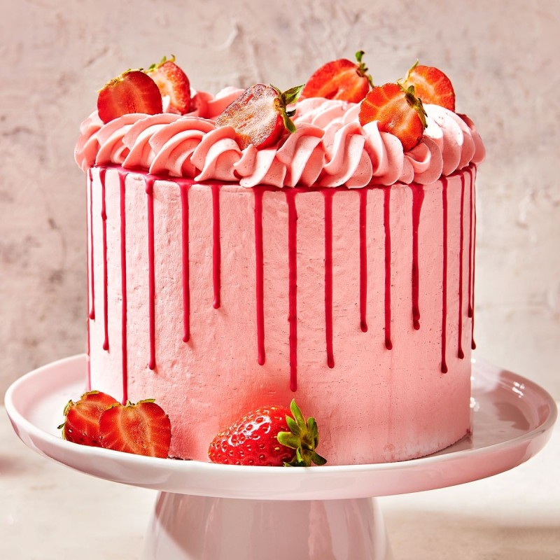 Crème Enchantée Fraise FunCakes – Préparation pour Crème de Garnissage et Décoration de Gâteaux
