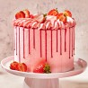 Crème Enchantée Fraise FunCakes – Préparation pour Crème de Garnissage et Décoration de Gâteaux