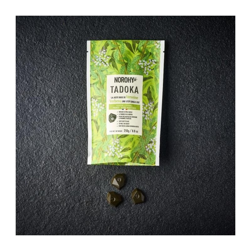 Tadoka Verveine Norohy – Verveine Citronnée Pure à Râper ou à Faire Fondre pour Pâtisserie et Desserts
