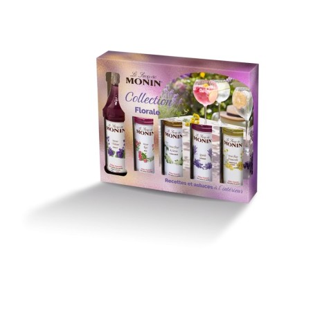 Sirops floraux pour cocktails, boissons et pâtisserie créative