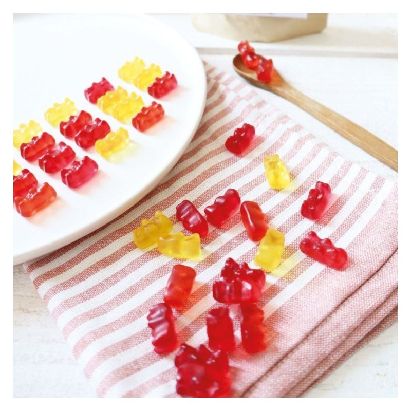 Moule silicone Ourson Bonbon ScrapCooking – Moule pour bonbons, chocolats et oursons maison