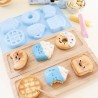 Moule silicone Gâteaux Kawaii ScrapCooking – 6 formes pour gâteaux individuels originaux