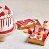 Deco Melt rouge FunCakes – Chocolat de couverture pour pâtisserie et déco